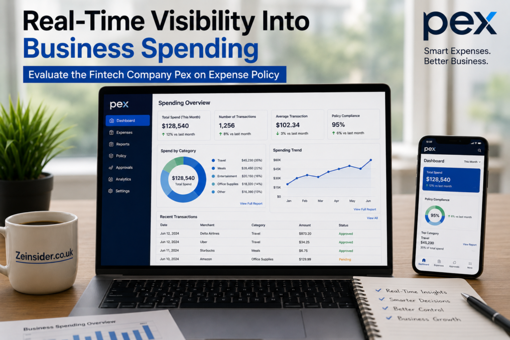Evaluate the Fintech Company Pex on Expense Policy