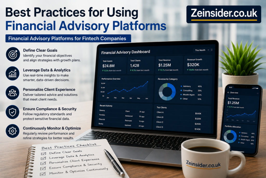 Financial Advisory Platforms for Fintech Companies