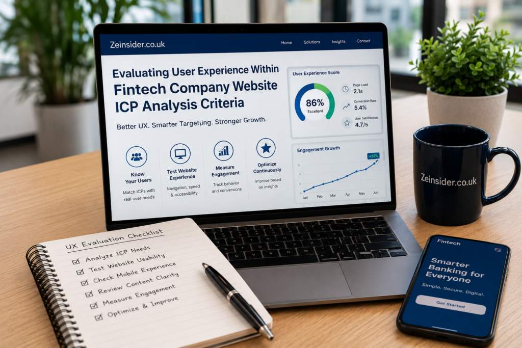 Fintech Company Website ICP Analysis Criteria