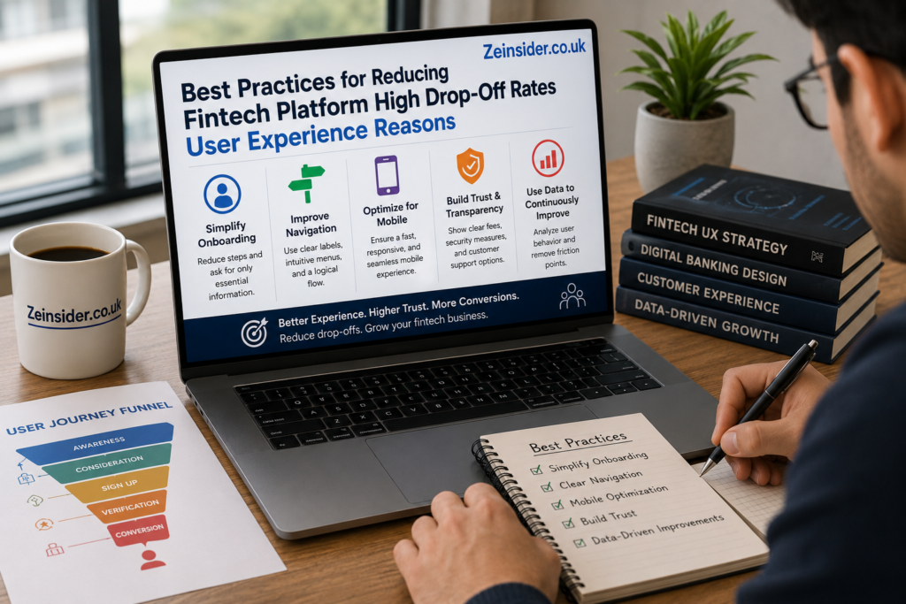 Fintech Platform High Drop-Off Rates User Experience Reasons