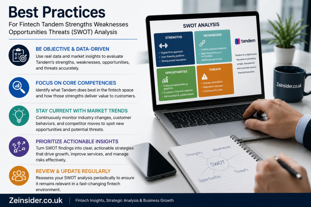 Fintech Tandem Strengths Weaknesses Opportunities Threats
